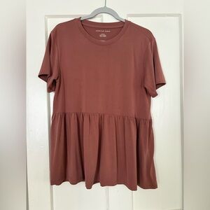 American Eagle Outfitters Peplum T-Shirt